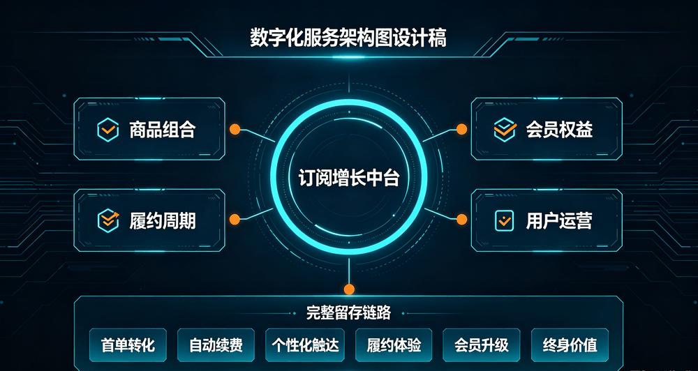 订阅制电商系统：从卖一单到收一辈子的留存生意