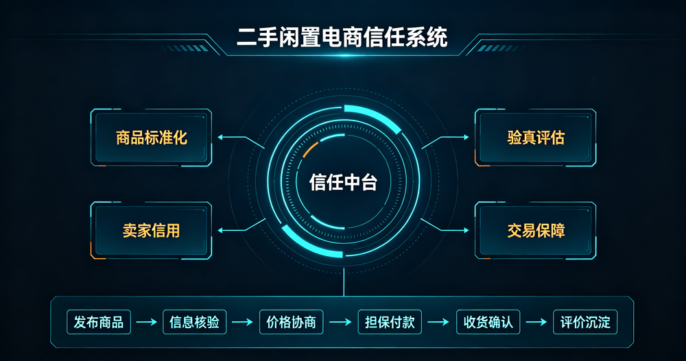 二手闲置电商系统：非标品的信任生意怎么搭